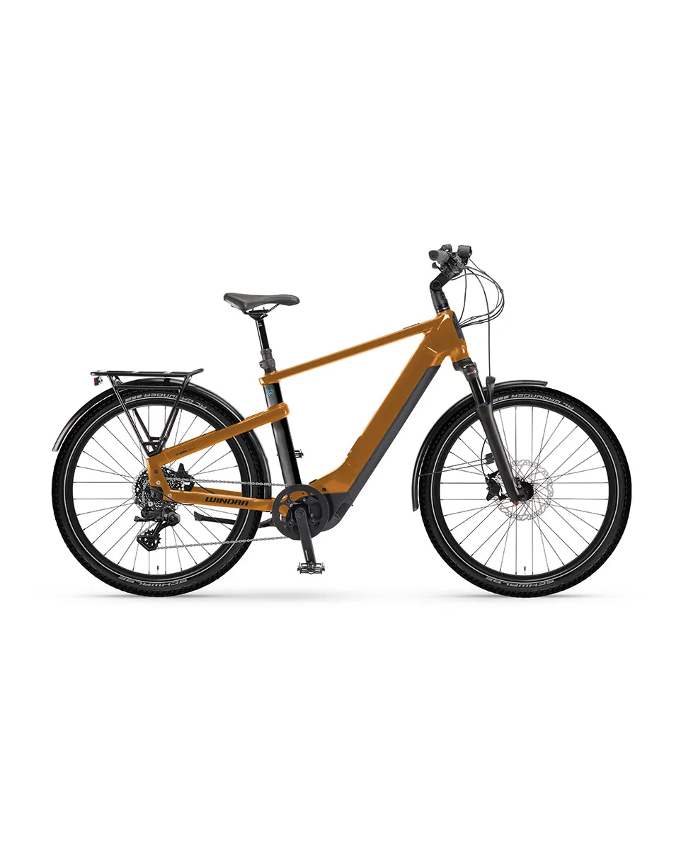 Vélo électrique trekking Unisexe YAKUN X10 UNISEX Orange