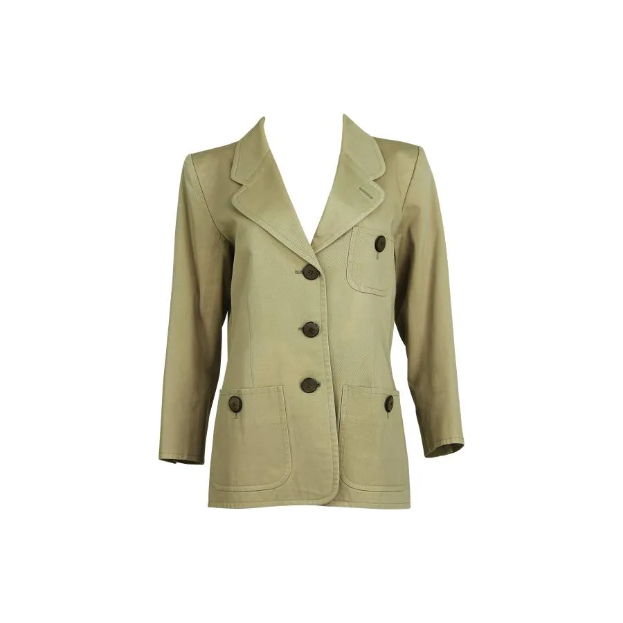 Yves Saint Laurent Veste beige YSL